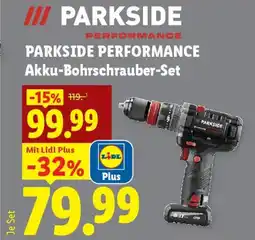Lidl PARKSIDE PERFORMANCE Akku-Bohrschrauber-Set Angebot