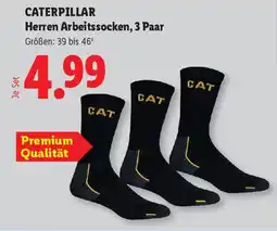 Lidl CATERPILLAR Herren Arbeitssocken, 3 Paar Angebot