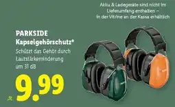 Lidl PARKSIDE Kapselgehörschutz Angebot