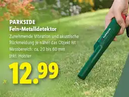 Lidl PARKSIDE Fein-Metalldetektor Angebot