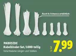 Lidl PARKSIDE Kabelbinder-Set, 1.000-teilig Angebot