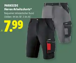 Lidl PARKSIDE Herren Arbeitsshorts Angebot