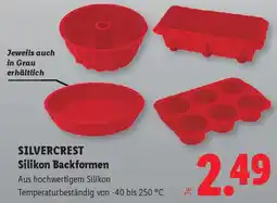 Lidl SILVERCREST Silikon Backformen Angebot
