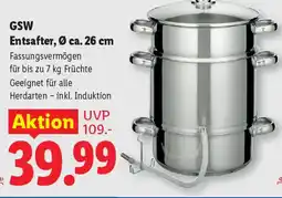 Lidl GSW Entsafter, Ø ca. 26 cm Angebot