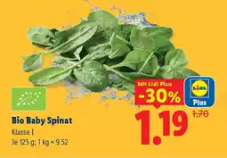 Lidl Bio Baby Spinat Angebot