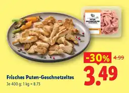 Lidl Frisches Puten-Geschnetzeltes Angebot