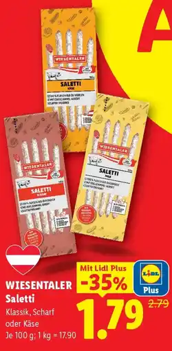 Lidl WIESENTAL Saletti Angebot