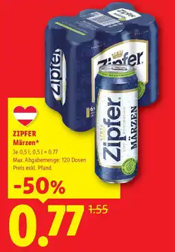 Lidl ZIPFER Märzen Angebot
