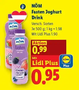 Lidl NÖM Fasten Joghurt Drink Angebot