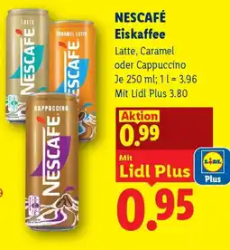 Lidl NESCAFÉ Eiskaffee Angebot