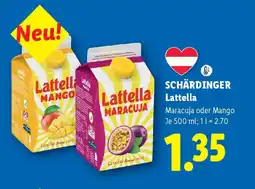 Lidl SCHÄRDINGER Lattella Angebot