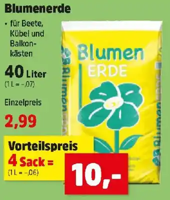 Blumenerde
