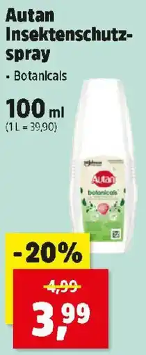 Thomas Philipps Autan Insektenschutzspray Botanicals Angebot