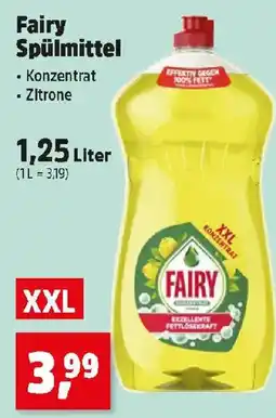 Thomas Philipps Fairy Spülmittel Angebot