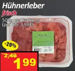 Wurstico Hühnerleber frisch Angebot