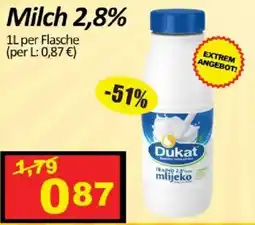Wurstico Milch 2,8% Dukat Angebot