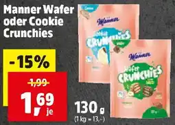 Thomas Philipps Manner Wafer oder Cookie Crunchies Angebot