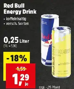 Thomas Philipps Red Bull Energy Drink Angebot
