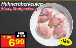 Wurstico Hühneroberkeulen frisch, Großpackung Angebot