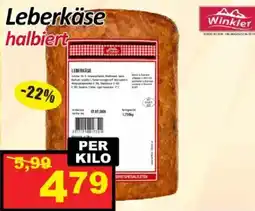 Wurstico Leberkäse halbiert Winkler Angebot