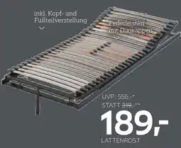 XXXLutz Dieter Knoll Lattenrost Angebot