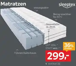 XXXLutz Sleeptex Matratze Angebot