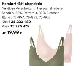 Tchibo Eduscho Komfort-BH bonded Angebot