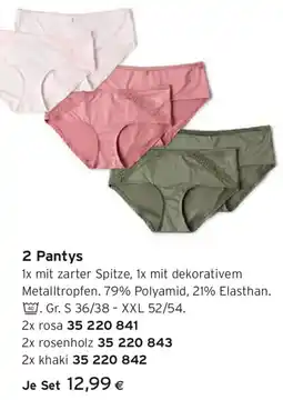 Tchibo Eduscho 2 Pantys Angebot