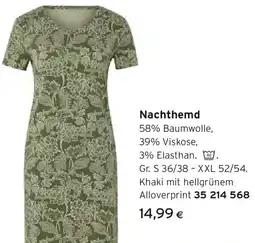 Tchibo Eduscho Nachthemd Angebot
