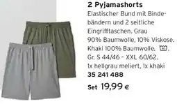 Tchibo Eduscho 2 Pyjamashorts Angebot