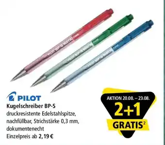 PILOT Kugelschreiber BP-S