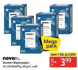 Pagro Diskont Novoo Drucker-/Kopierpapier Angebot