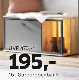 Mömax Garderobenbank Angebot