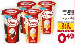 Billa Dany Sahne Schoko od. Vanille Angebot
