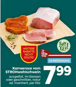 Billa Karreerose vom STROHwohlschwein Angebot