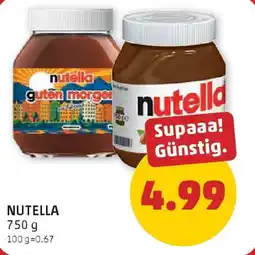PENNY Nutella Angebot