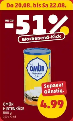 PENNY Ömür hirtenkäse Angebot
