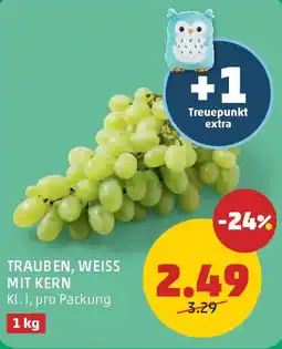 PENNY Trauben, weiss mit kern Angebot