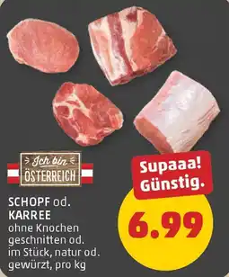 PENNY Ich bin österreich schopf od. karree Angebot