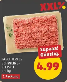 PENNY Faschiertes schweine fleisch Angebot