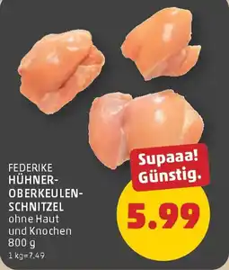 PENNY Federike hühner oberkeulen schnitzel Angebot
