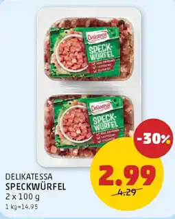 PENNY Delikatessa speckwürfel Angebot