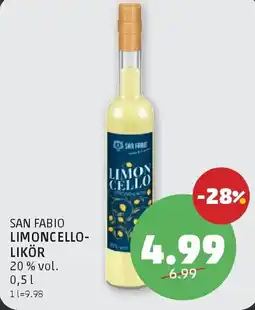 PENNY San fabio limoncello likör Angebot
