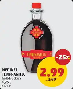PENNY Medinet tempranillo Angebot