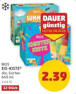 PENNY Rios eis kiste Angebot