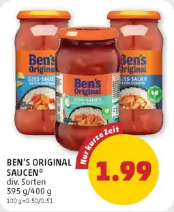 PENNY Ben's original saucen Angebot