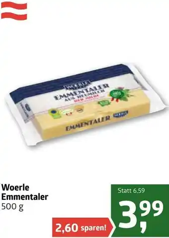 ADEG Woerle Emmentaler 500g Angebot