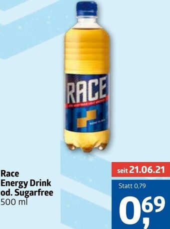 ADEG Race Energy Drink Od. Sugarfree 500 ml Angebot