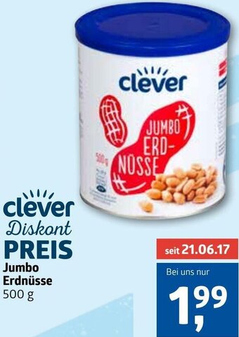 ADEG Jumbo Erdnüsse 500 g Angebot