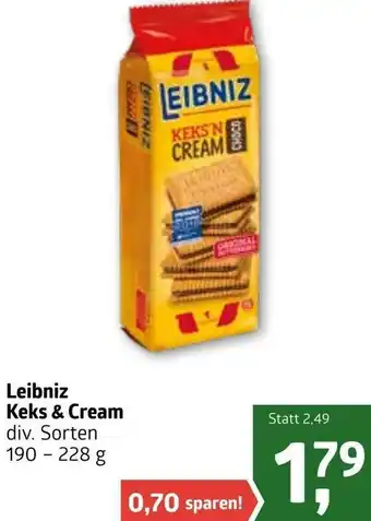 ADEG Leibniz Keks & Cream 190-228g Angebot